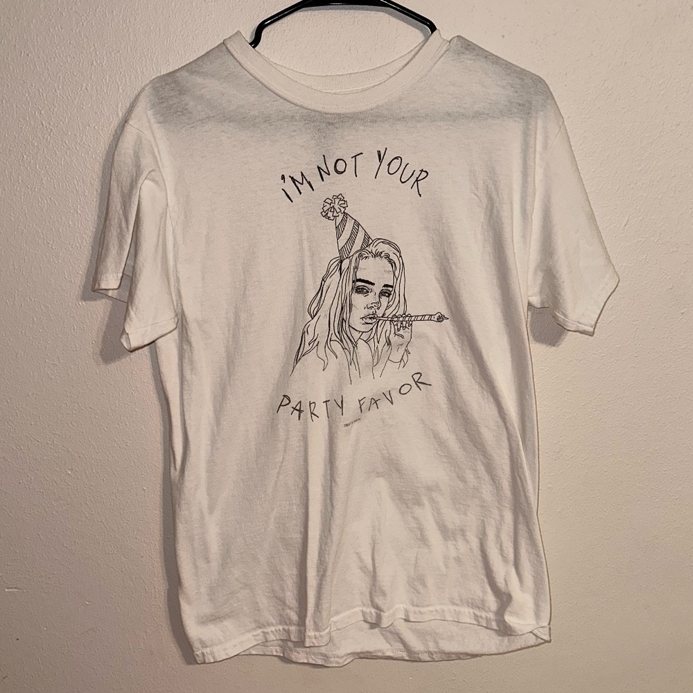 White Bille Eilish Shirt